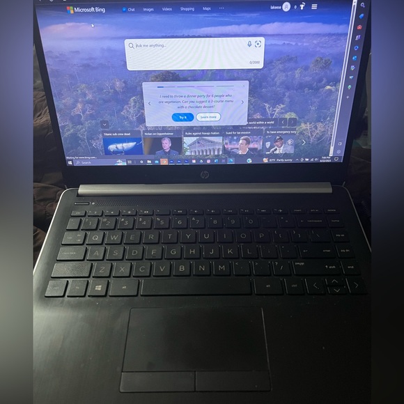 HP 2019 14” Space Gray Laptop